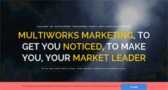 Desktop Screenshot of multiworksmarketing.com